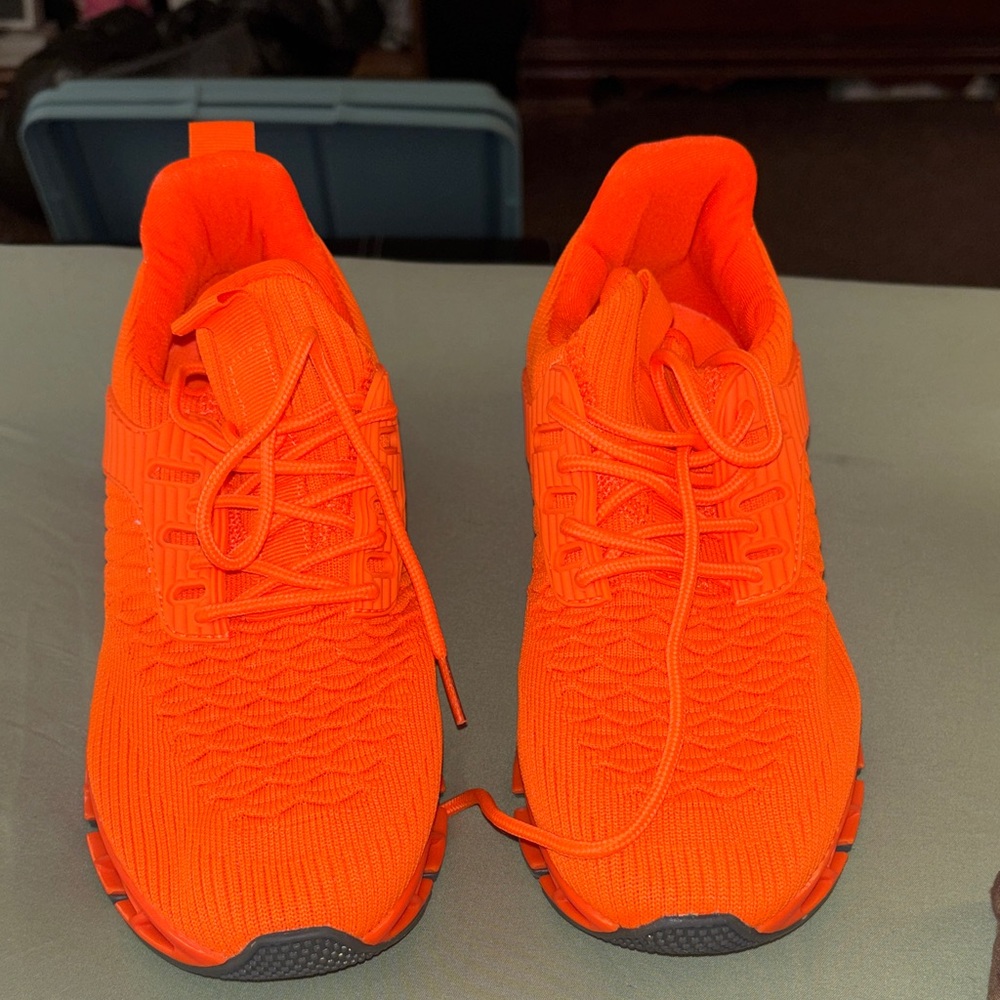 Bold Orange Men's Sneakers